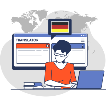 Translation into German for ExactOnline